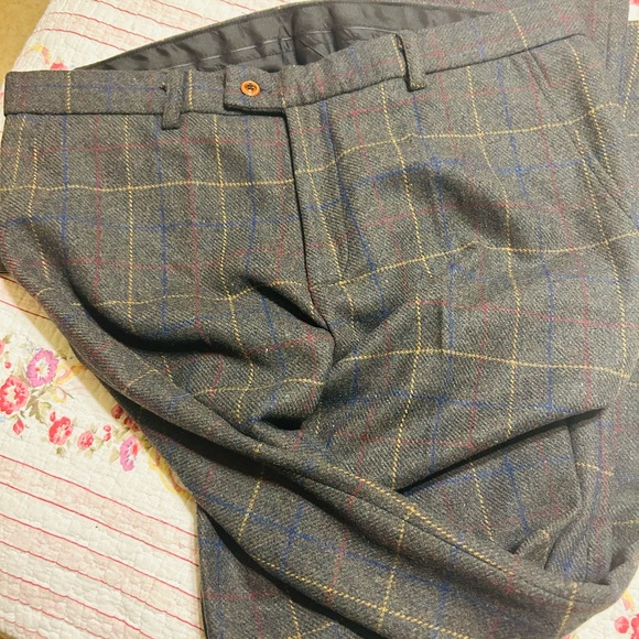 Classic Men's Plaid Blazer 42R - Picture 4 of 9